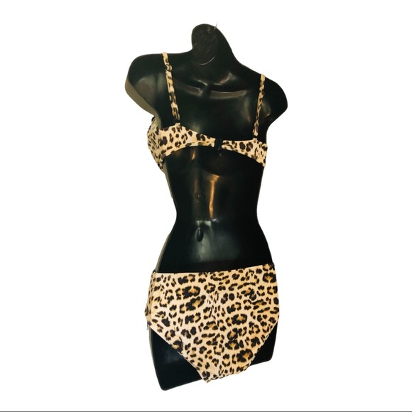 Niptuck Natural Animal Magic Molly Tummy Control Bikini Set size 6 new - Picture 7 of 16